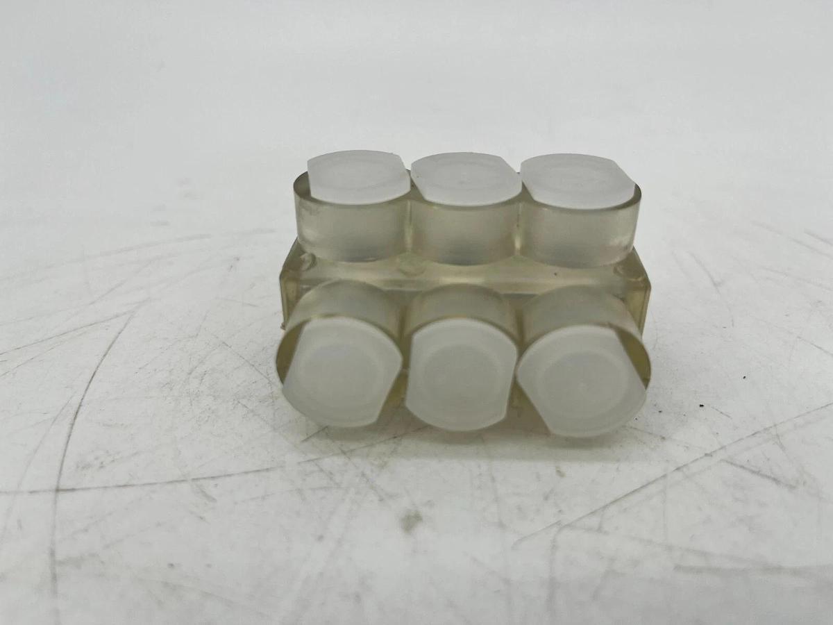 New Burndy BIBS-2/0-3 Multi-Tap Connector Single Sided 3-Conductor