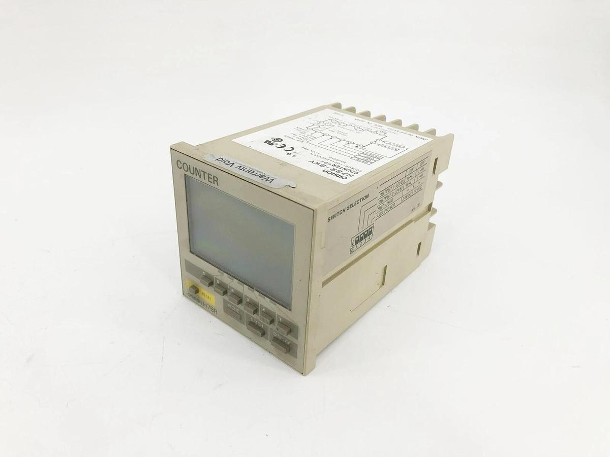 New Omron H7BR-BWV-500 Counter 2 Stage 100-240VAC 0-999999