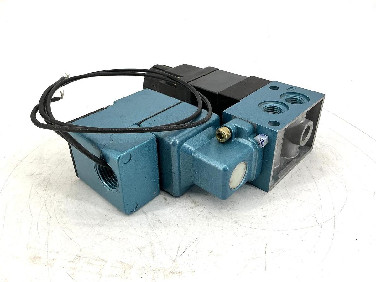 New MAC Valves 251B-111AAAA Solenoid Valve 15Watts 150PSI 120VAC 24VDC No Box