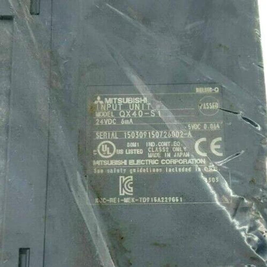 New Mitsubishi QX40-S1 Input Module, 24VDC 6mA