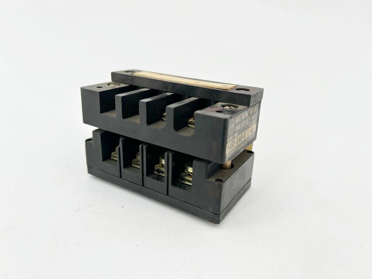 Used Lot of 3 Allen Bradley 1492-DA8-4 Terminal Block 30A 600V