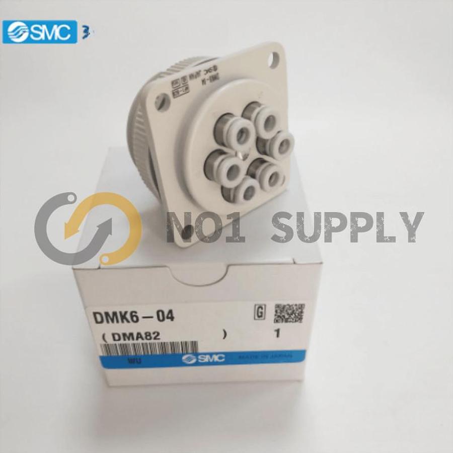 Lot of 3 New SMC DXT170-80-4A-15 Plug Connector Assemblies 60"
