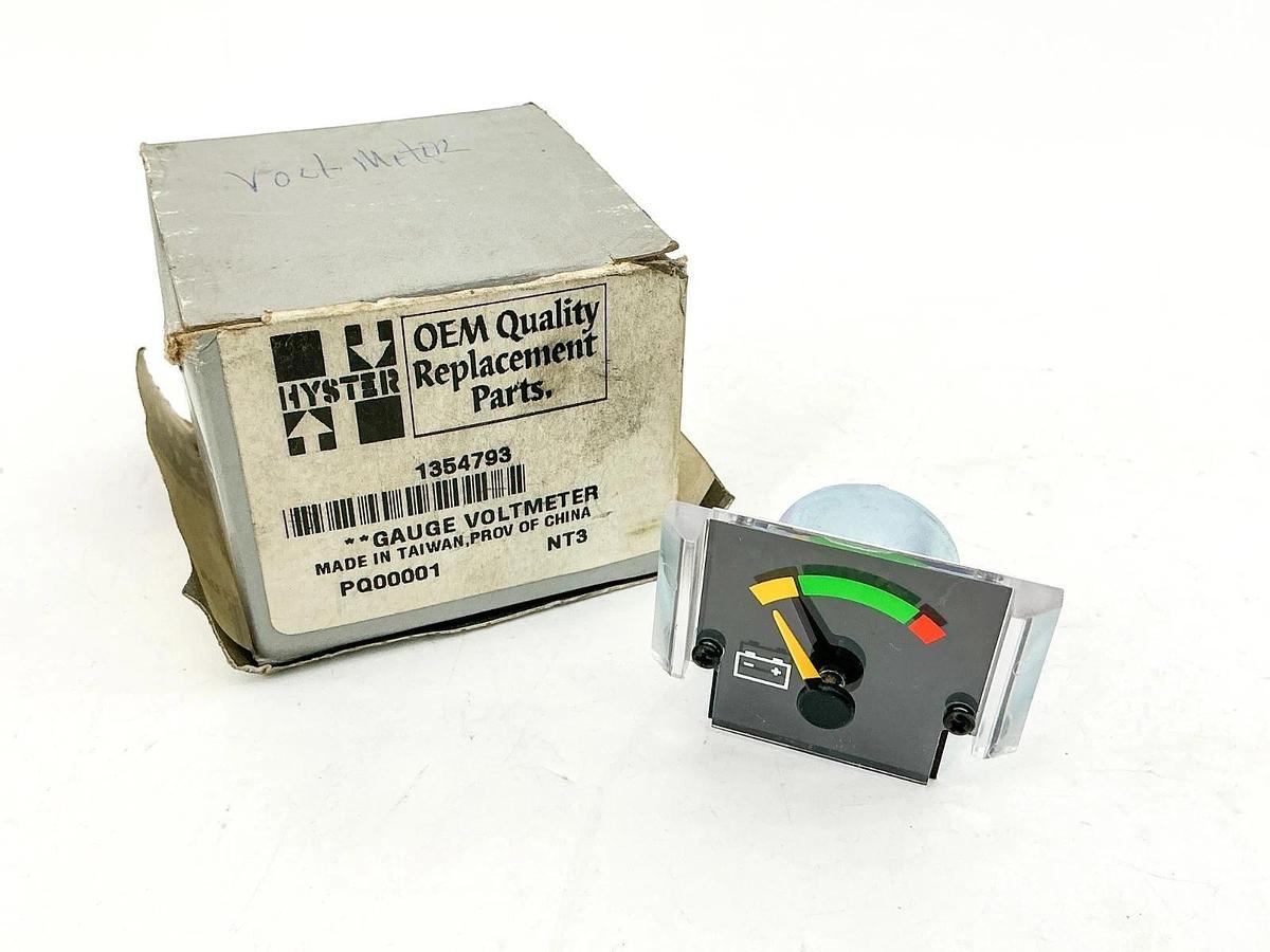 New Hyster 1354793 Voltmeter Gauge