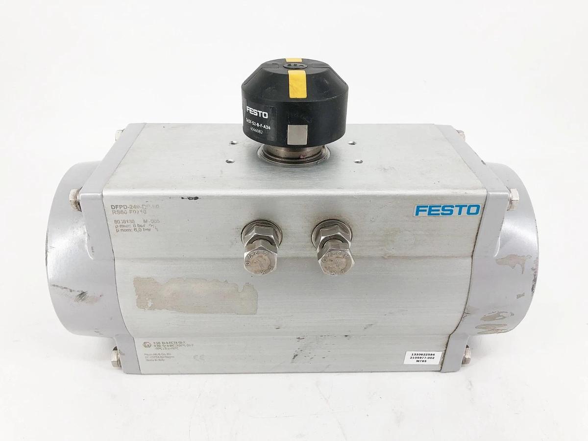 Used Festo DFPD-240-RP-90-RS60-F0710 Semi-Rotary Drive 8 bar 8048138