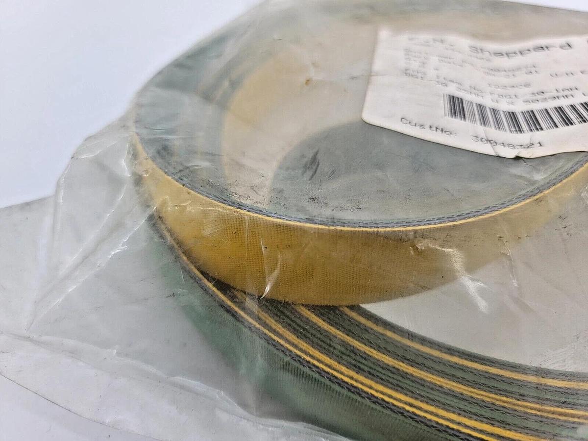 Used New F.N. Sheppard 25mm x 5029mm Endless Belt Yellow/Green 198"