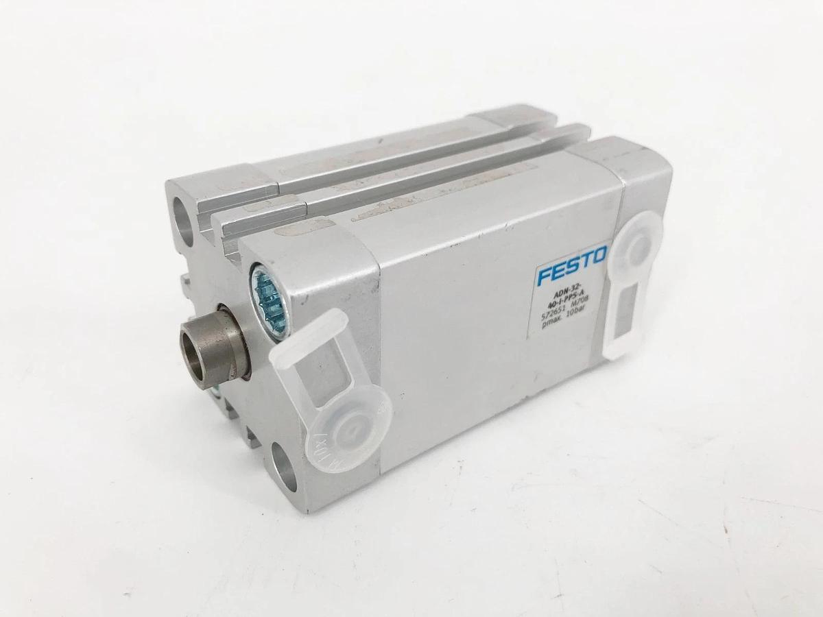New Festo ADN-32-40-I-PPS-A Cylinder 32mm Bore 40mm Stroke 10bar 572651 - No Box