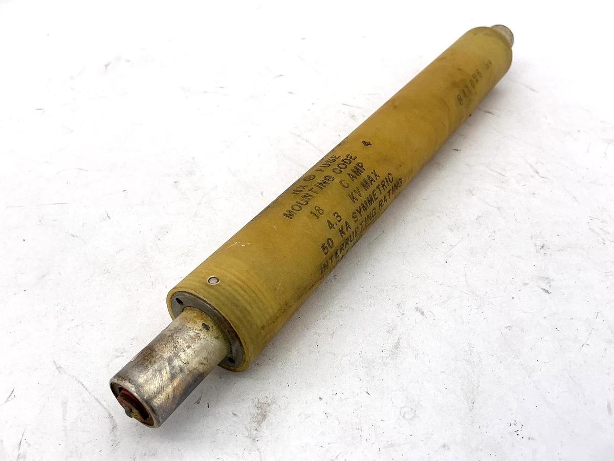 New McGraw-Edison FA1H18 NX Fuse 18A 4.3KV Max Mounting Code 4 - No Box