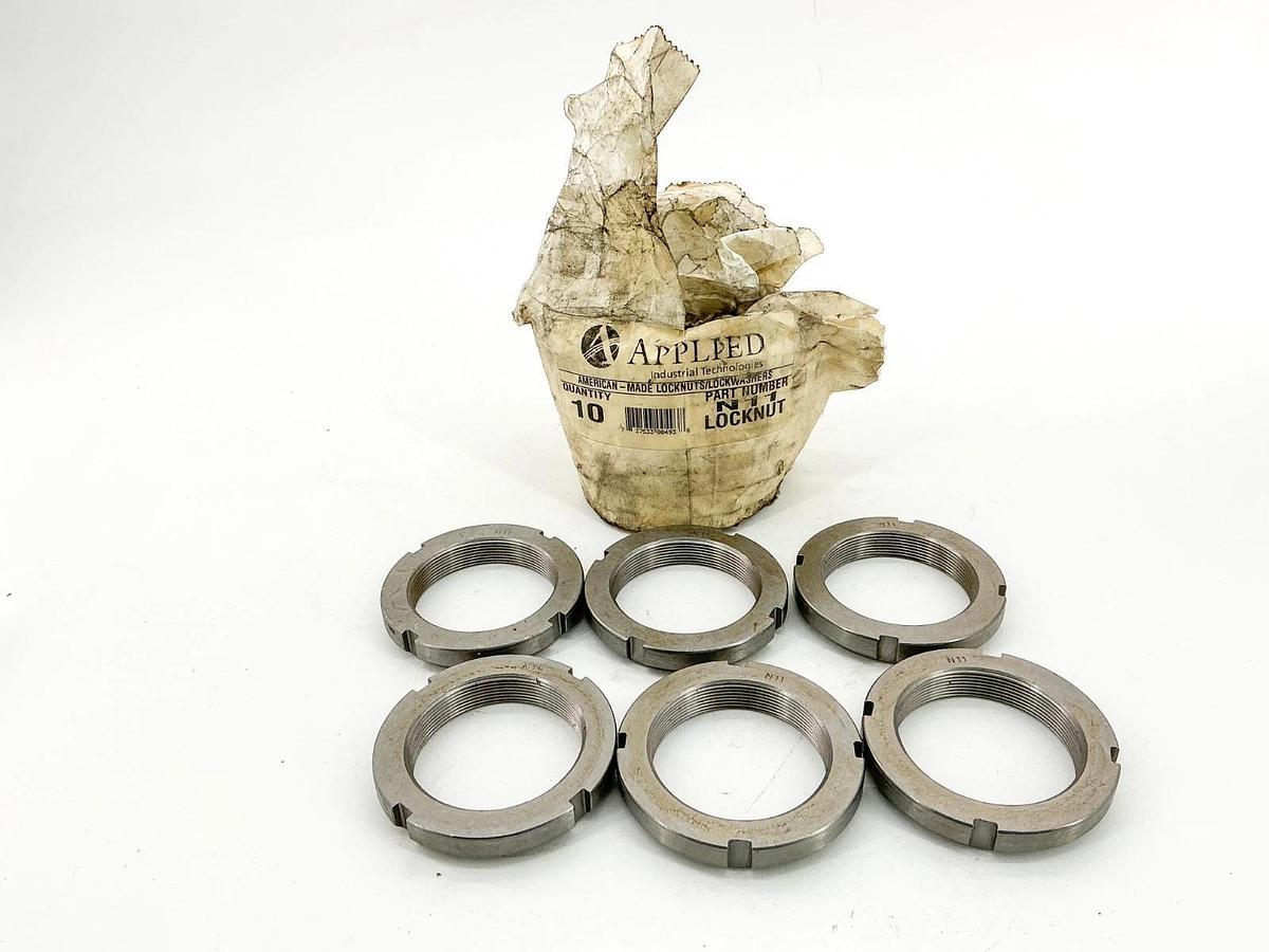 New Lot of 5 Applied Technologies N11 Lock Nut