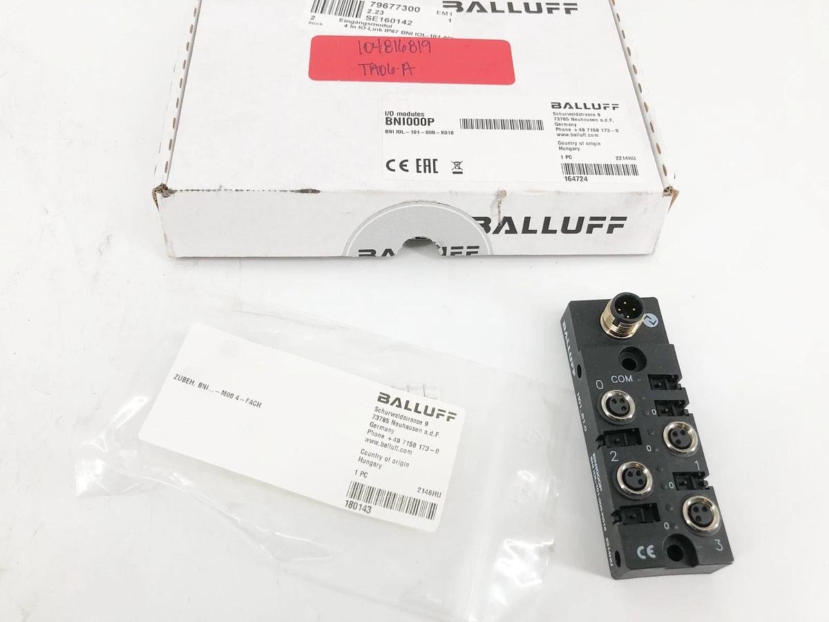 New Balluff BNI000P I/O Module Sensor Hub BNI IOL-101-000-K018