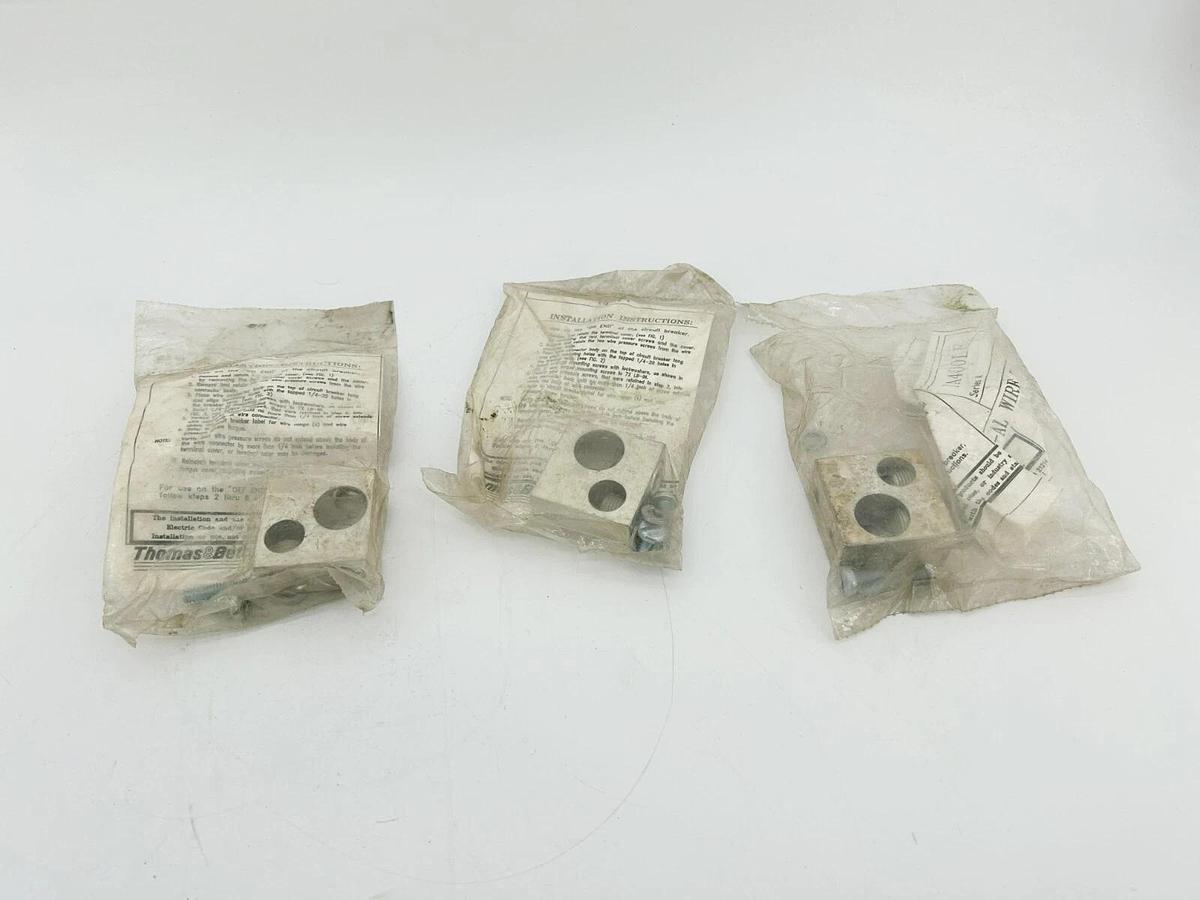 Lot of 3 New Eaton Cutler-Hammer TA400LE Wire Connector Lugs 400A