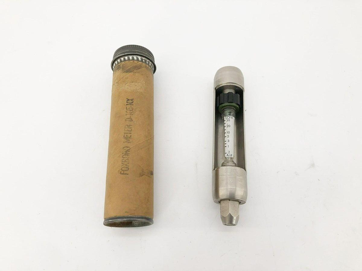New Foxboro Model NA1501 Purge Rotameter 30 SCFH D-105-NX
