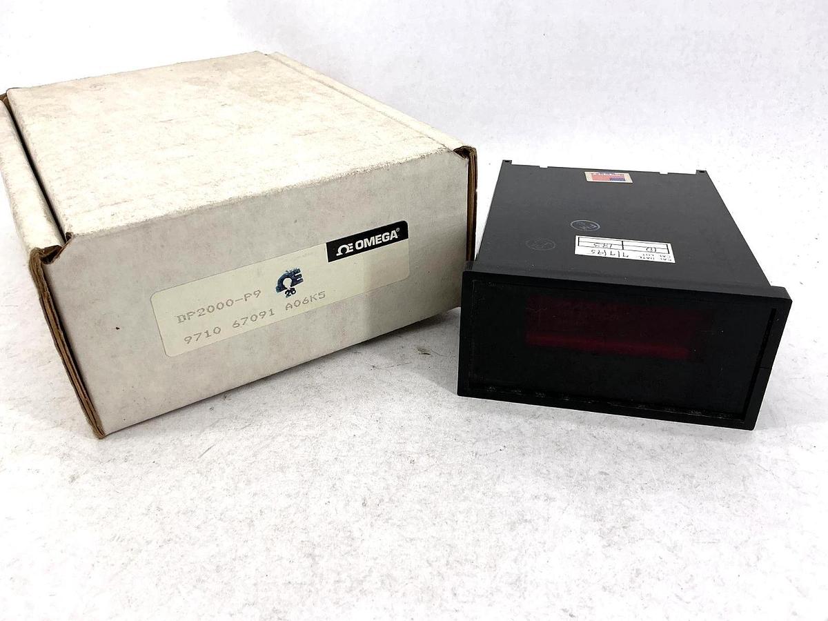 New OMEGA DP2000-P9 Omegarometer Strain Gauge / Monitor 120VAC 4-Watts