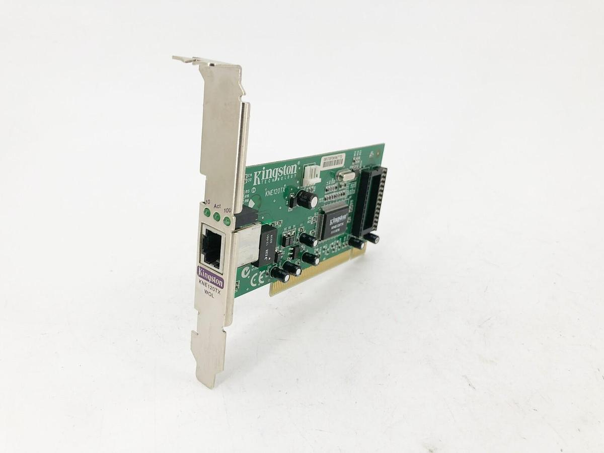 New Kingston KNE120TX EtheRx PCI 10/100 Fast Ethernet Adapter