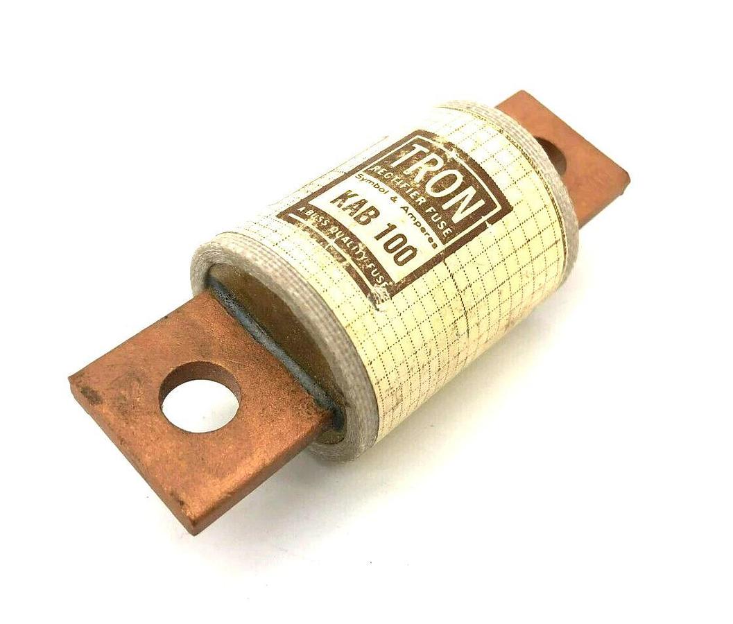 Lot of 5 New Bussmann KAB-100 Rectifier Fuses 100A 250V