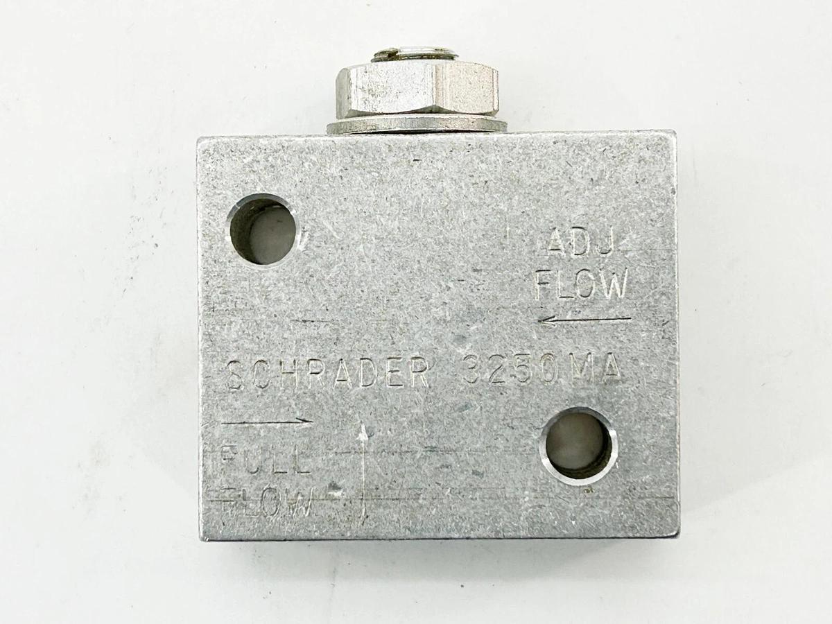 New Schrader 3250MA Flow Control Valve W/ Factory Box