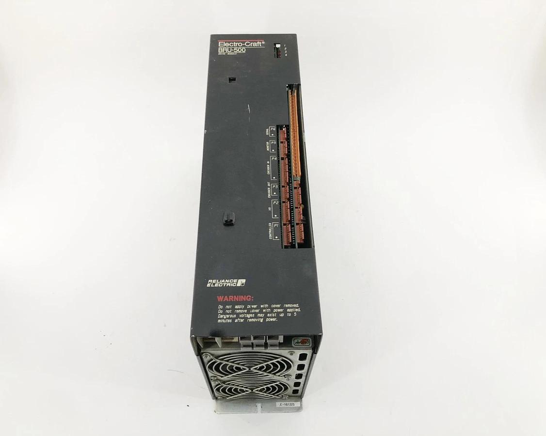 Used Electro-Craft 9101-0103 Brushless Servo Drive Model DM-100 Type BRU-500