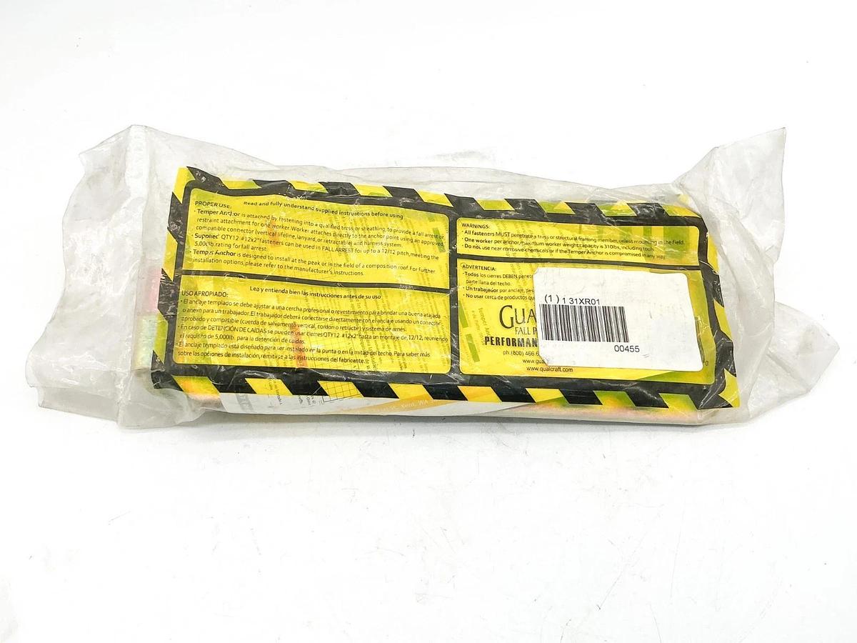 New Lot of 2 Guardian 31XR01 Temper Roof Anchor 5000LB Rated 00455