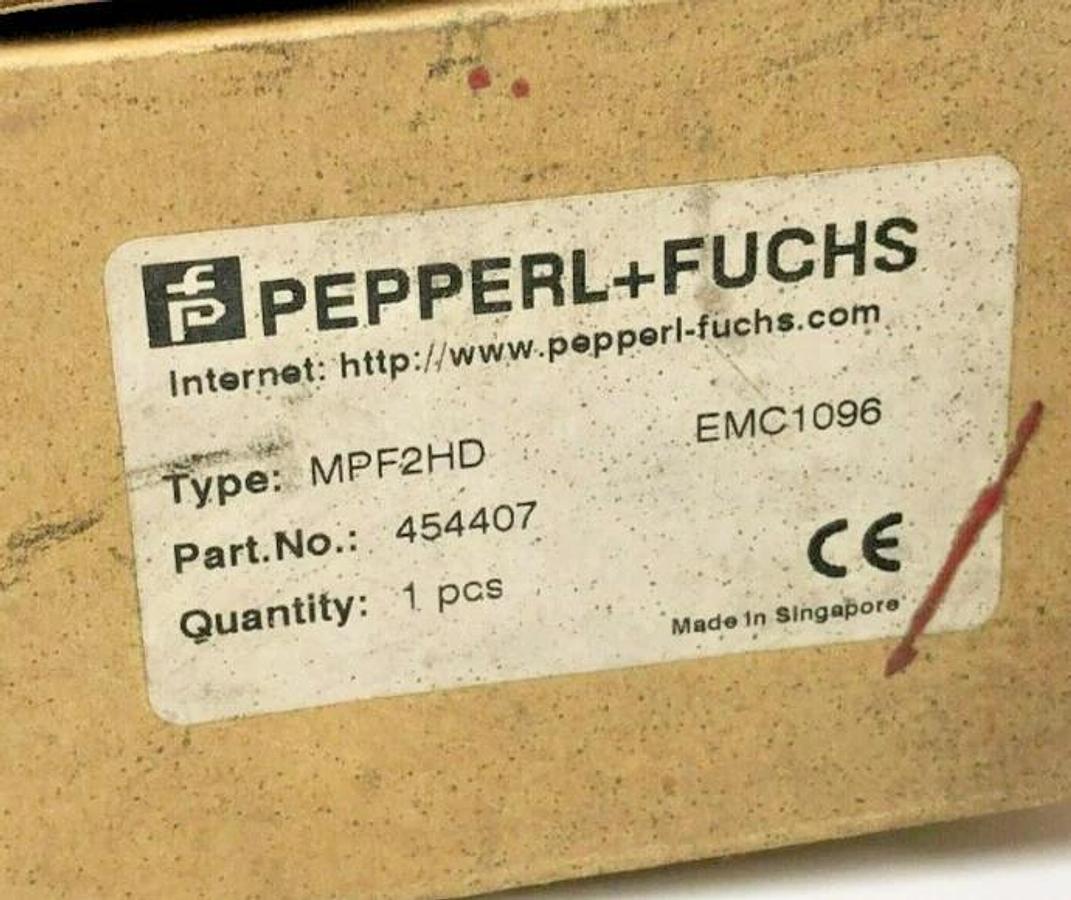 New Pepperl + Fuchs MPF2HD Photoelectric Sensor 454407