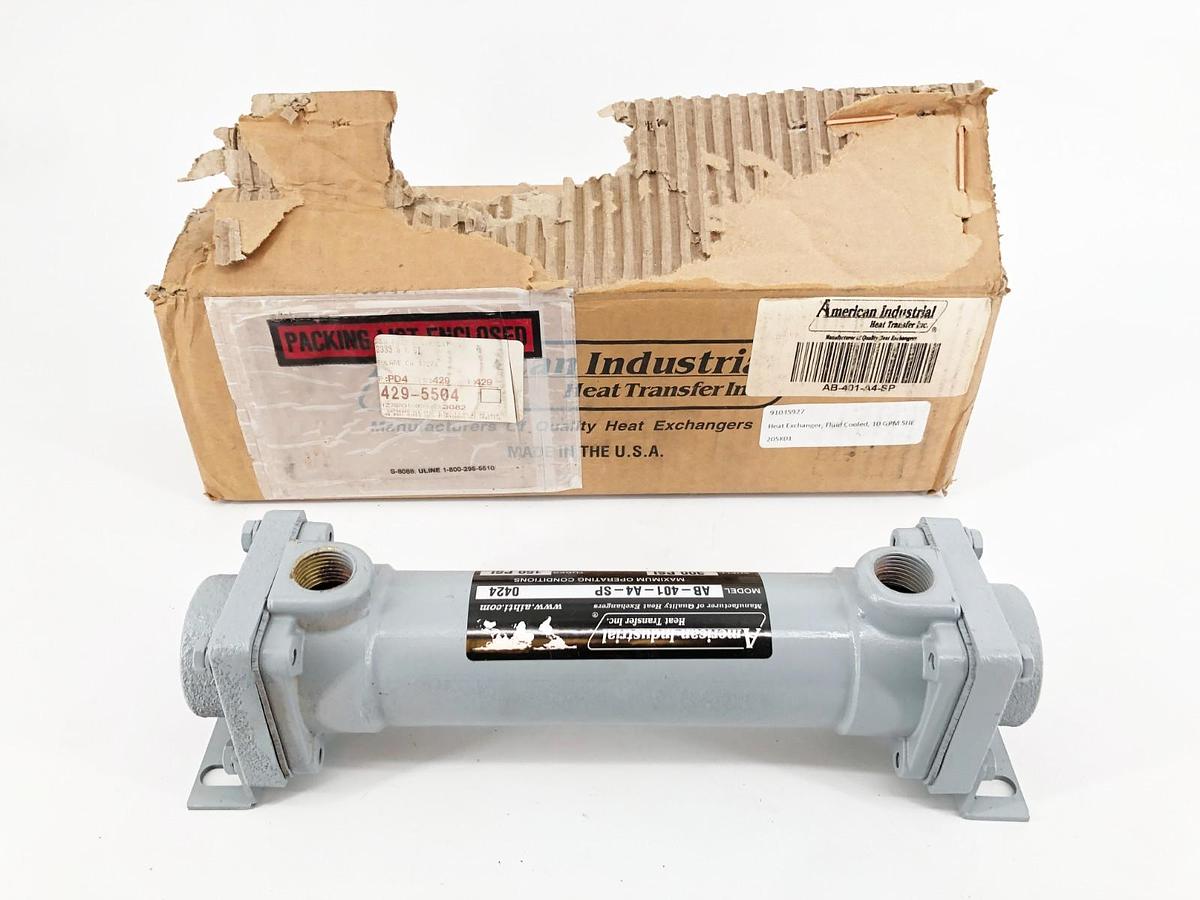 New American Industrial AB-401-A4-SP Heat Exchanger 300psi 300F