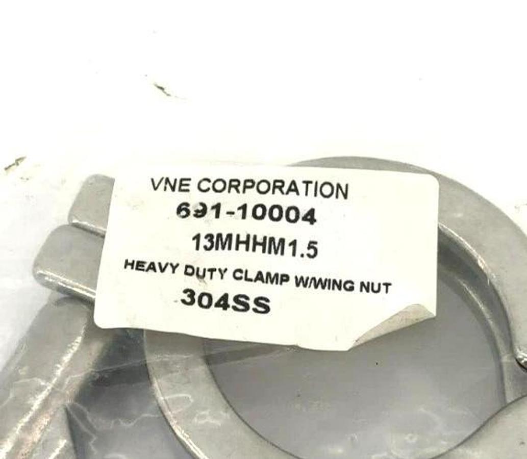 Lot of 4 New VNE 691-10004 Heavy Duty Stainless Steel Clamps 13MHHM1.5