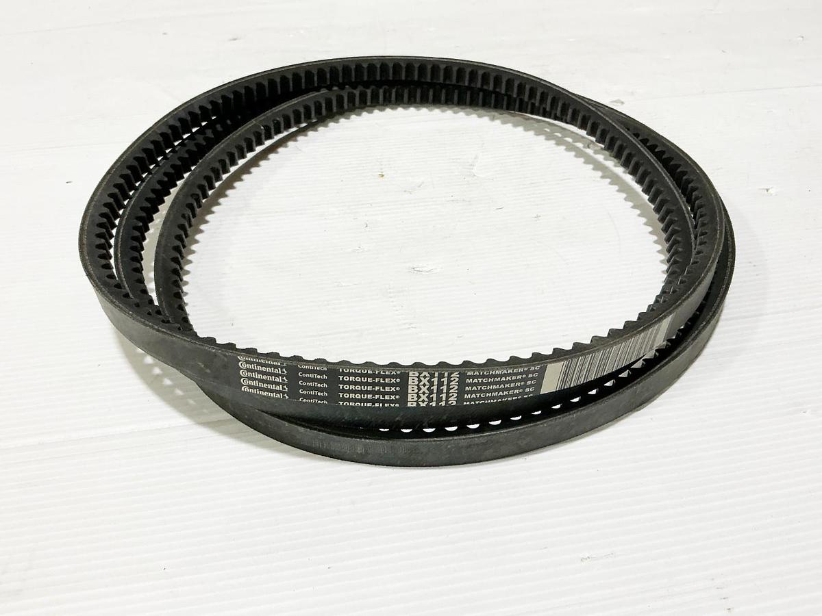 New Continental BX112 Torque Flex V-Belt 115" Length 0.66" Width - No Box