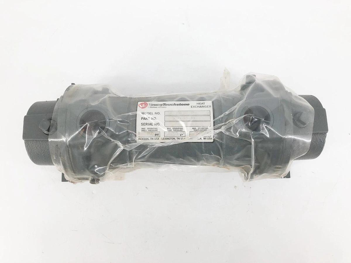 New Young Touchstone F-301-HY-1P Heat Exchanger 150/150 psi 350F 307681-10