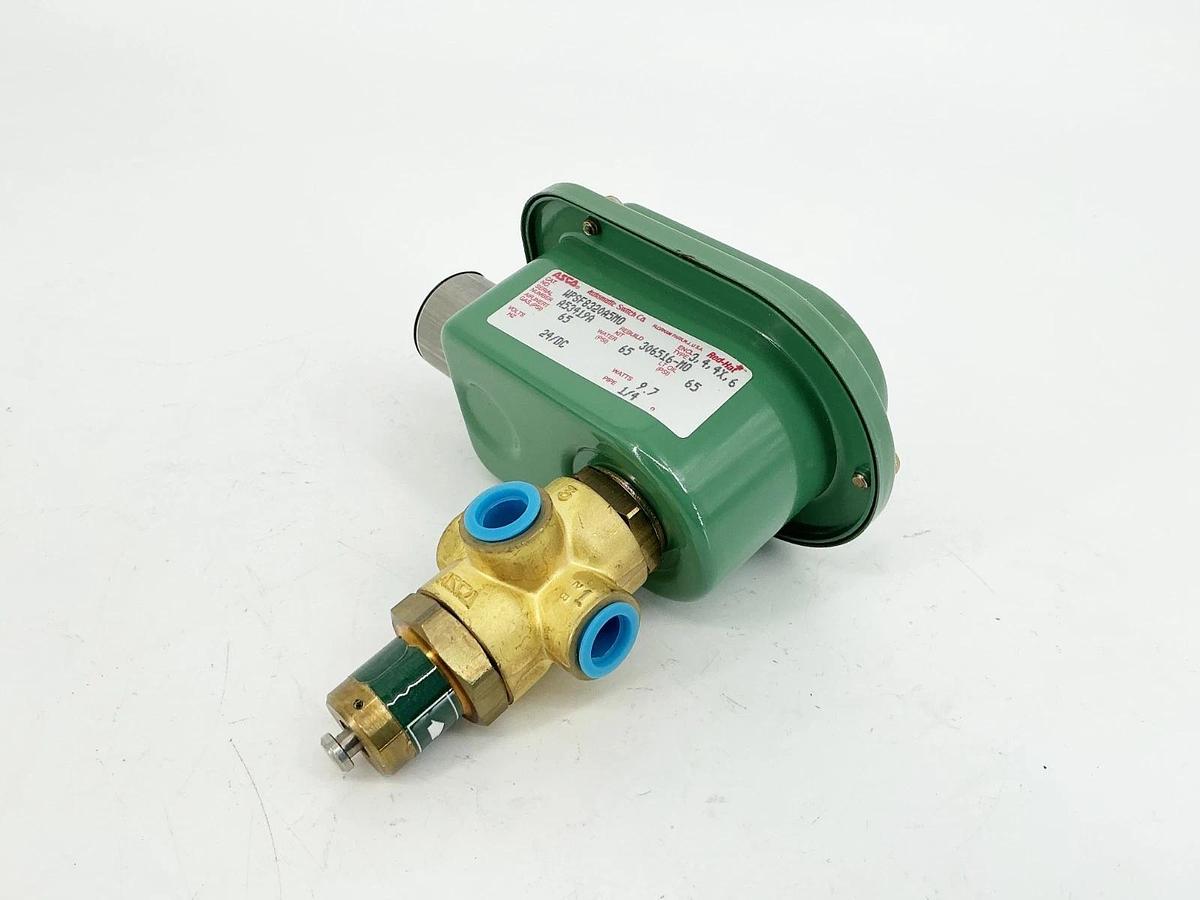 New Asco WPSF8320A5MO 24VDC Solenoid Valve 1/4" Pipe 65PSI 9.7W