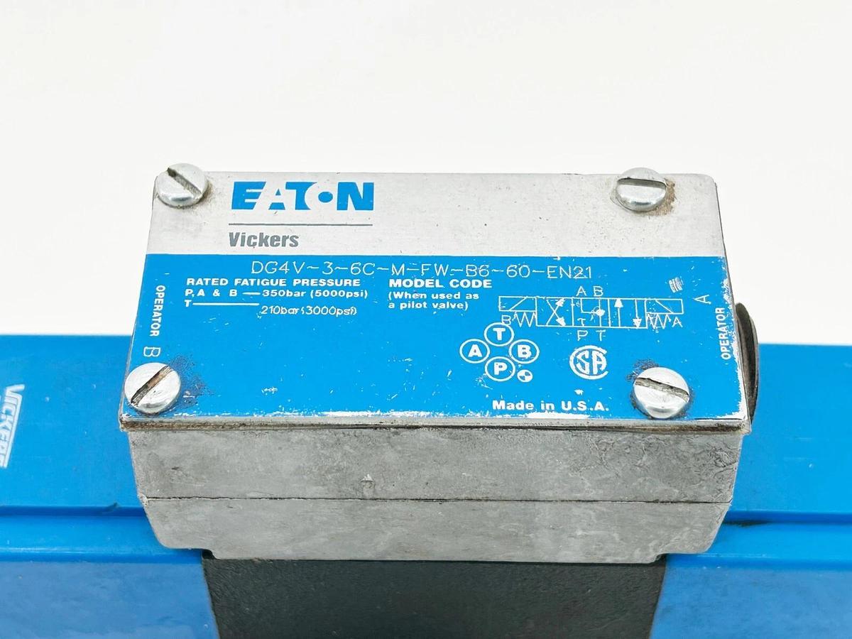 New Vickers DG5V-8-H-OC-M-FW-B-10-EN21  Control Valve 5000PSI 02-400097