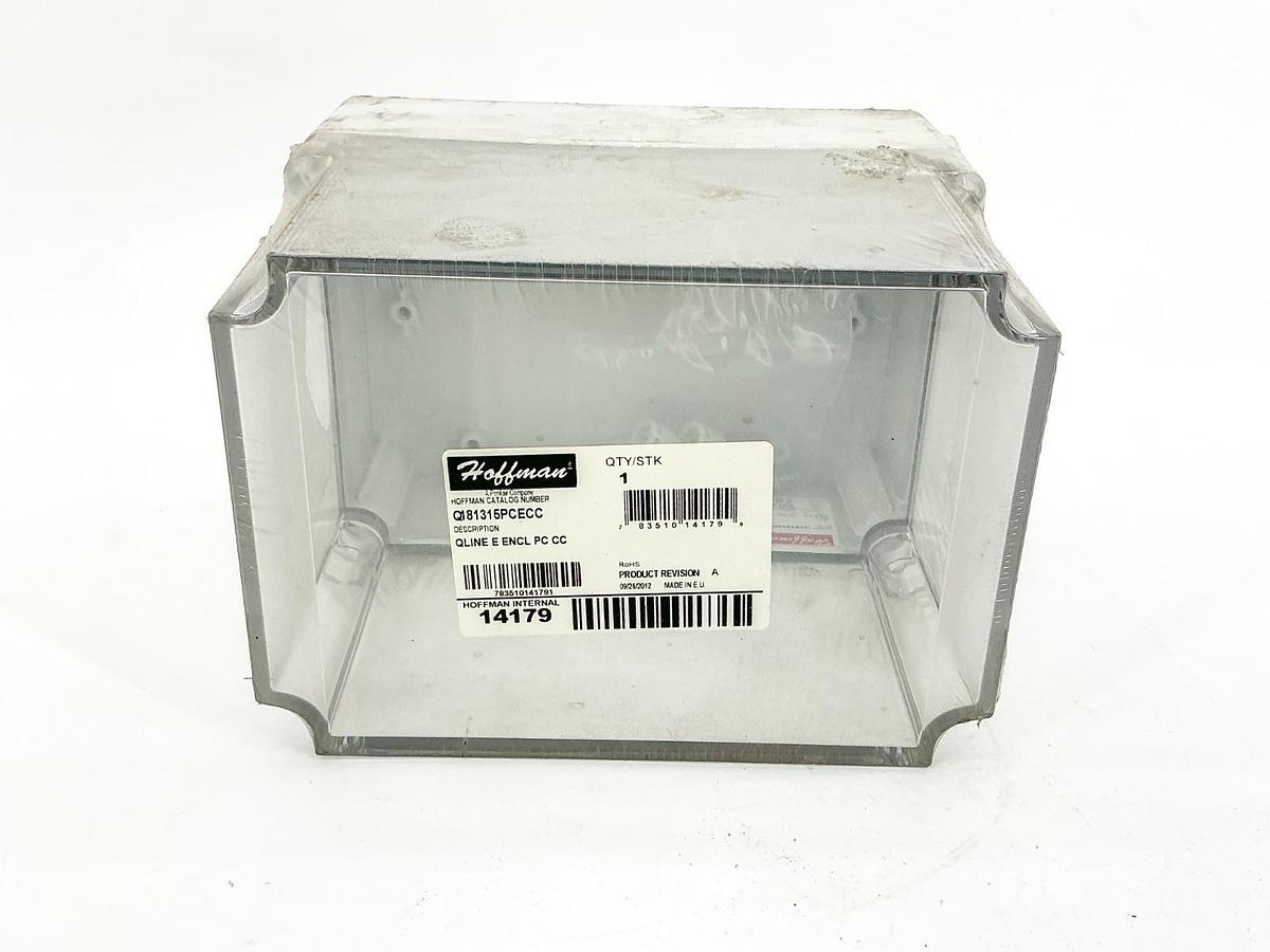 New Hoffman Q181315PCECC Qline E Enclosure PC CC