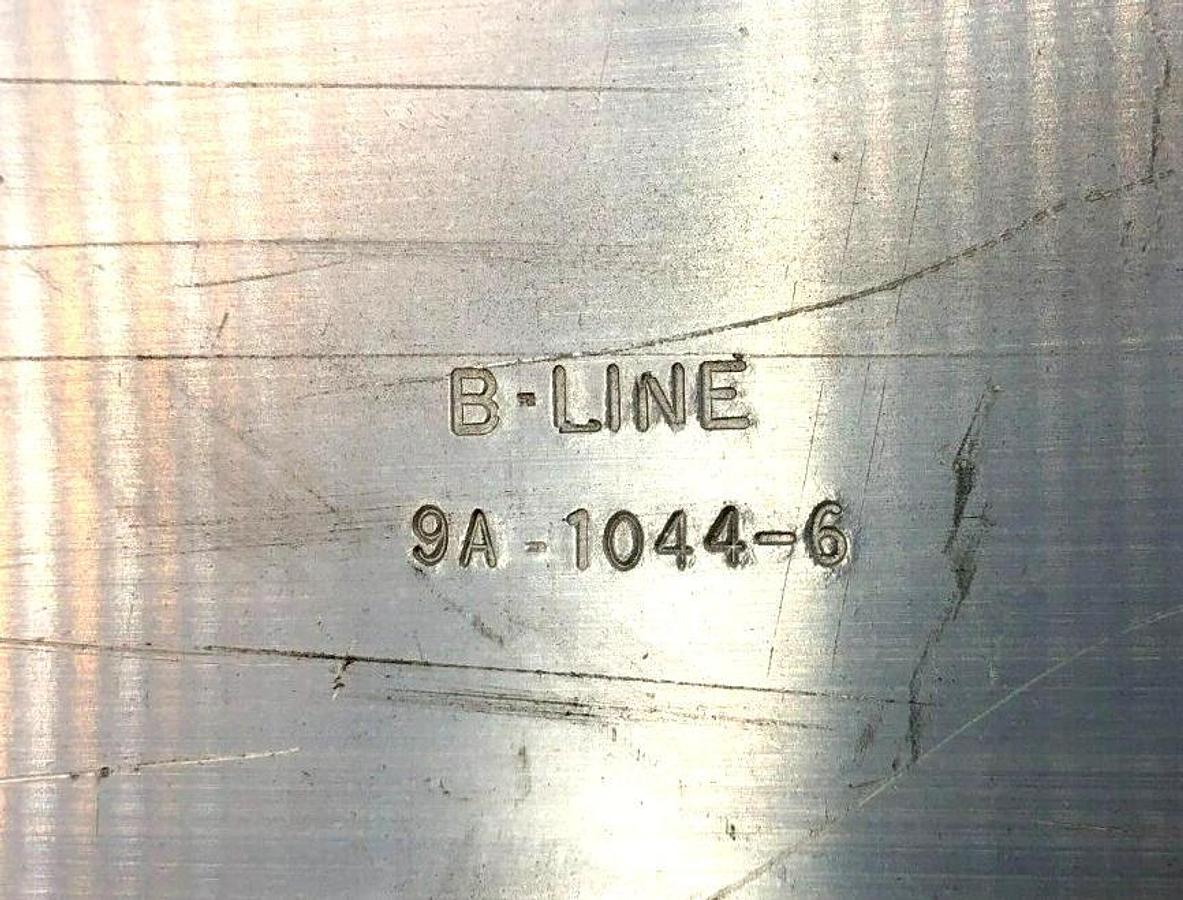 Lot of 11 New Cooper B-Line 9A-1044-6 Splice Plates 6" Channel Width Aluminum