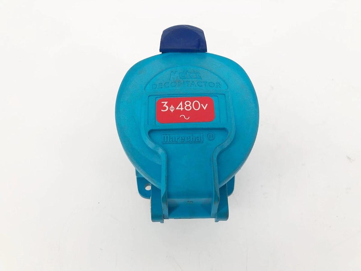 New Meltric 63-34043 Switch Rated Receptacle DSN30 480V 30A - No Box