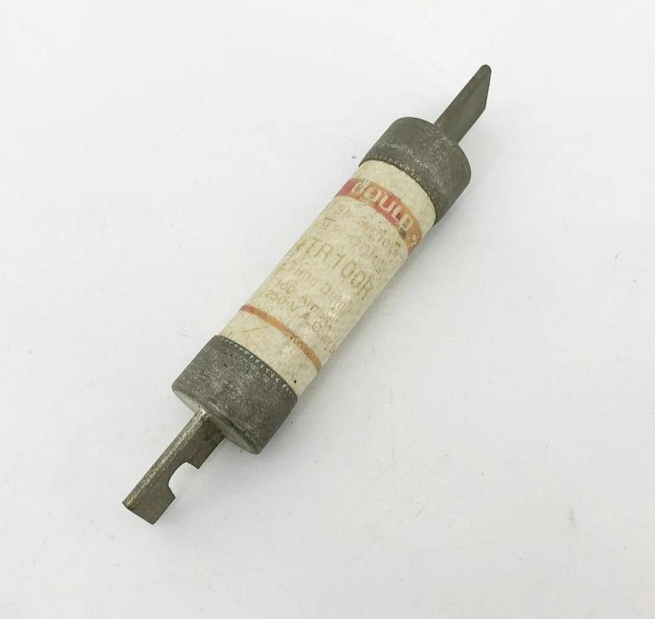 New Gould Ferraz Shawmut TR100R Time Delay Fuse 100A 250VAC
