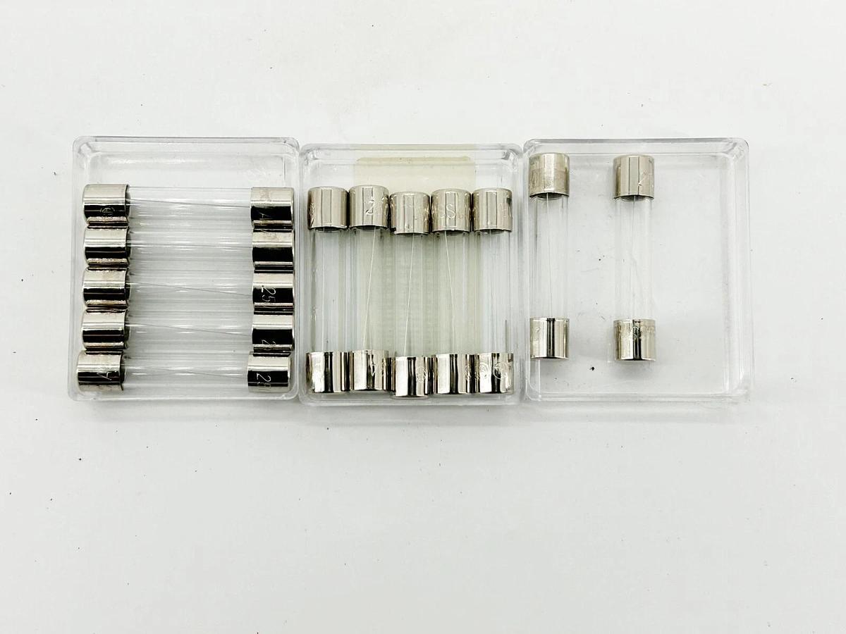 New Lot of 12 Bussmann AGC-3-R Tube Fuse 3A 250V