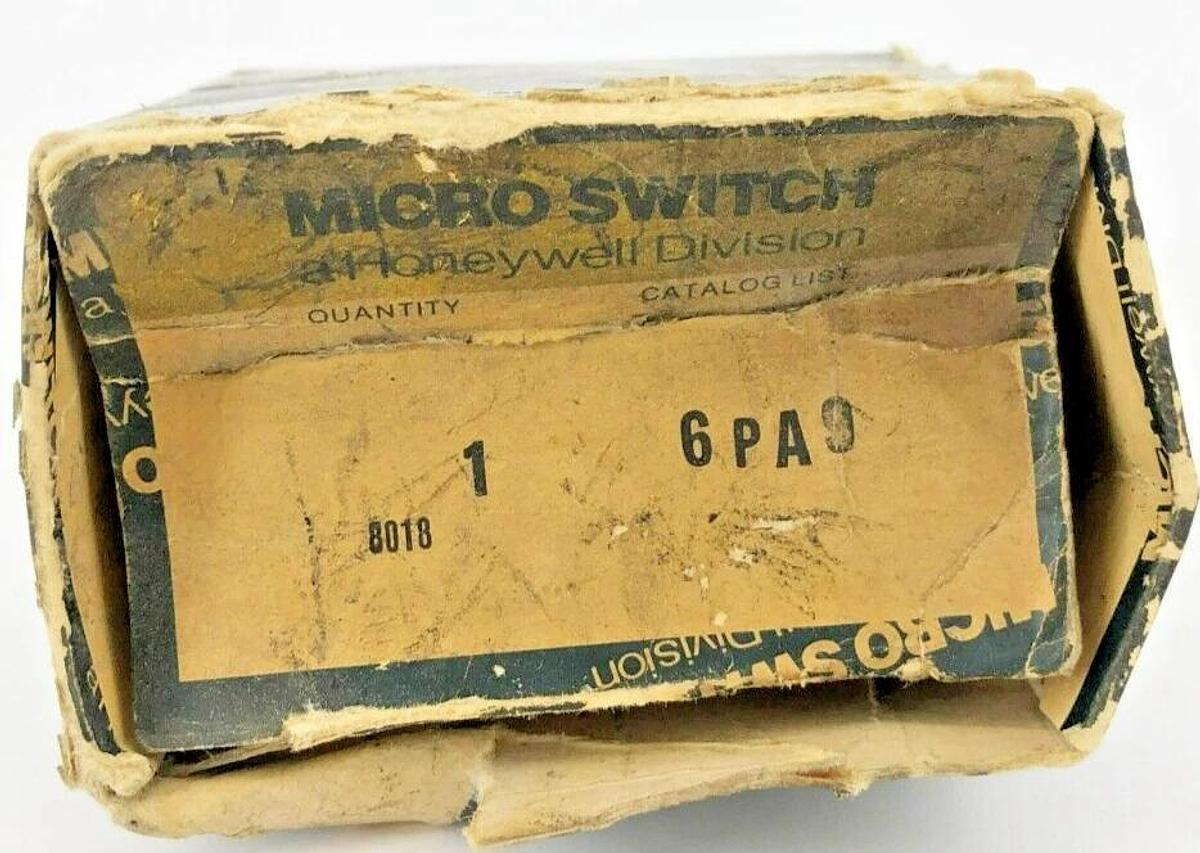 New Honeywell Microswitch 6PA9 Replacement Actuator (Missing Parts)