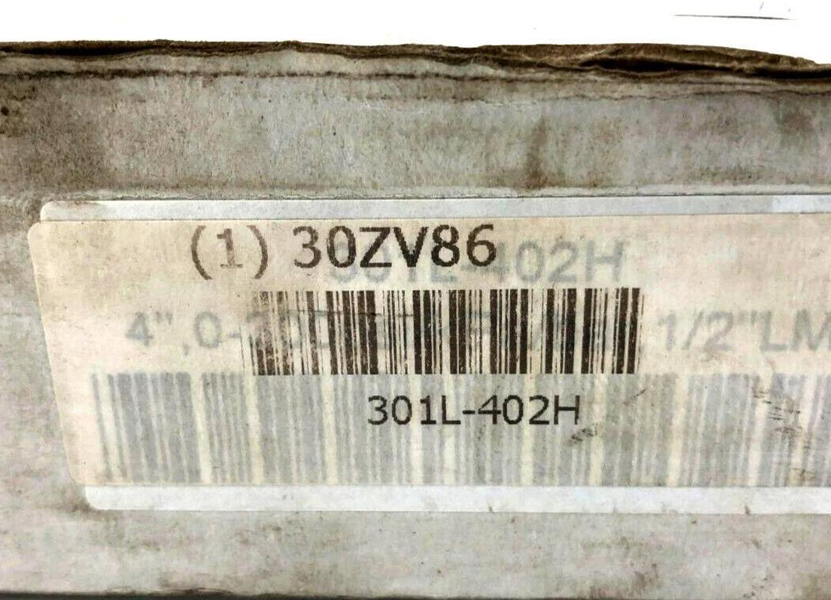 New PIC Gauges 30ZV86 Stainless Steel Pressure Gauge 300psi 301L-402H