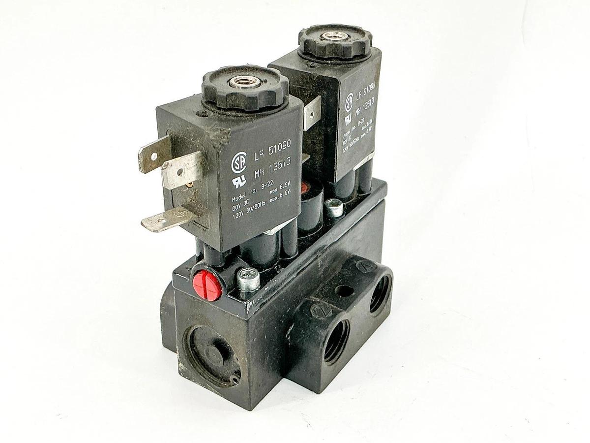 Used Ingersoll Rand A212SD-120-A-M Solenoid Valve 120V 6.9W K0226