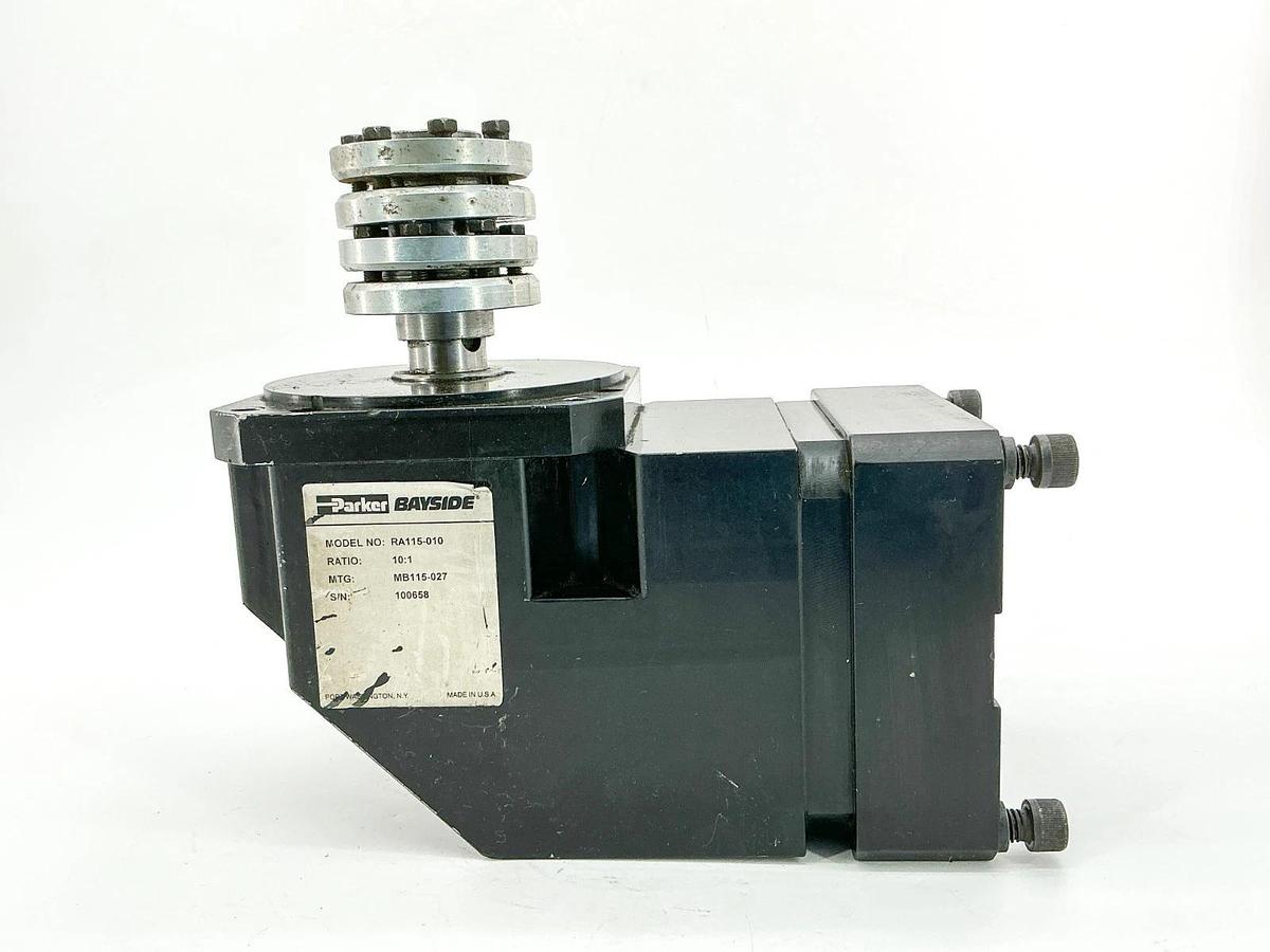 Used Parker RA115-010 Precision Gearhead 10:1 Ratio