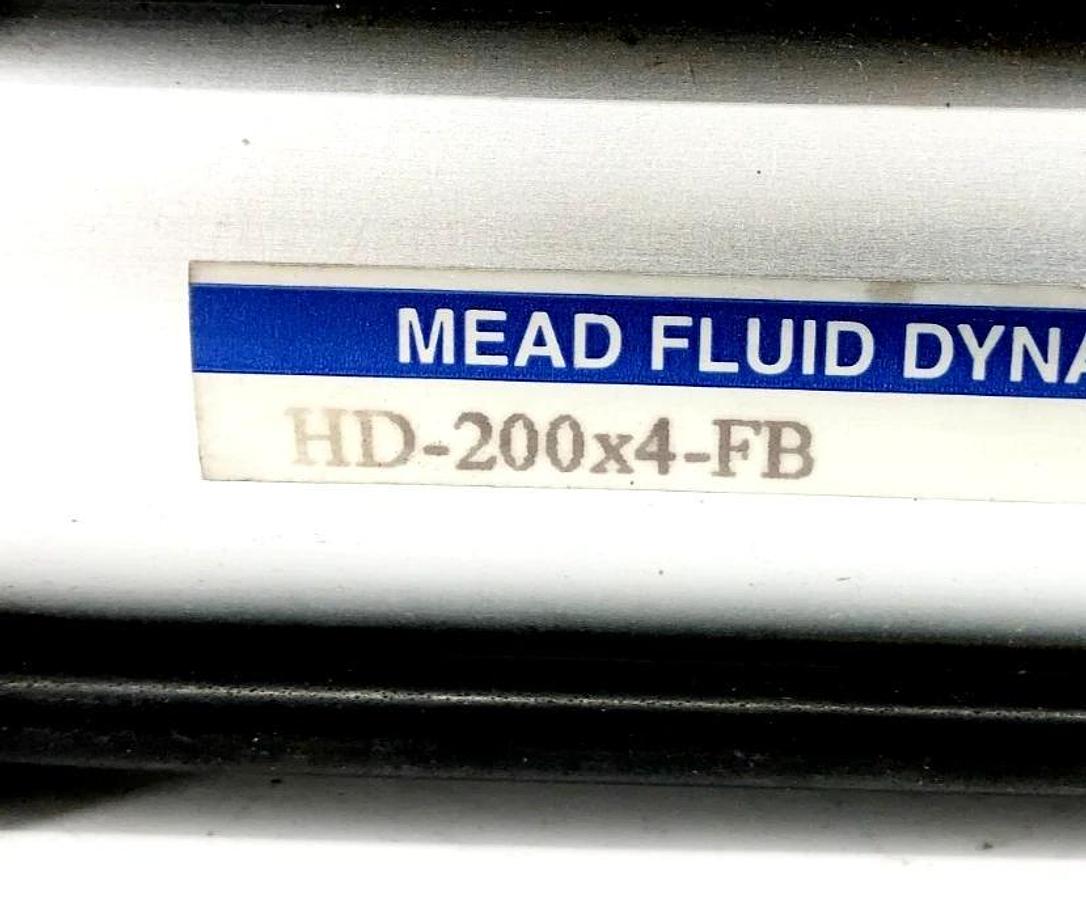 New Mead HD200x4.FB Pneumatic Cylinder 2" Bore 4" Stroke