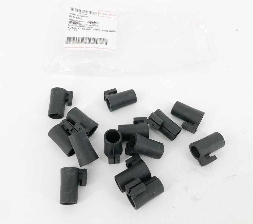 Lot of 14 Murrplastik 87141228 Cable Entry Grommets KDT/X 11 for 11-12mm Diam.