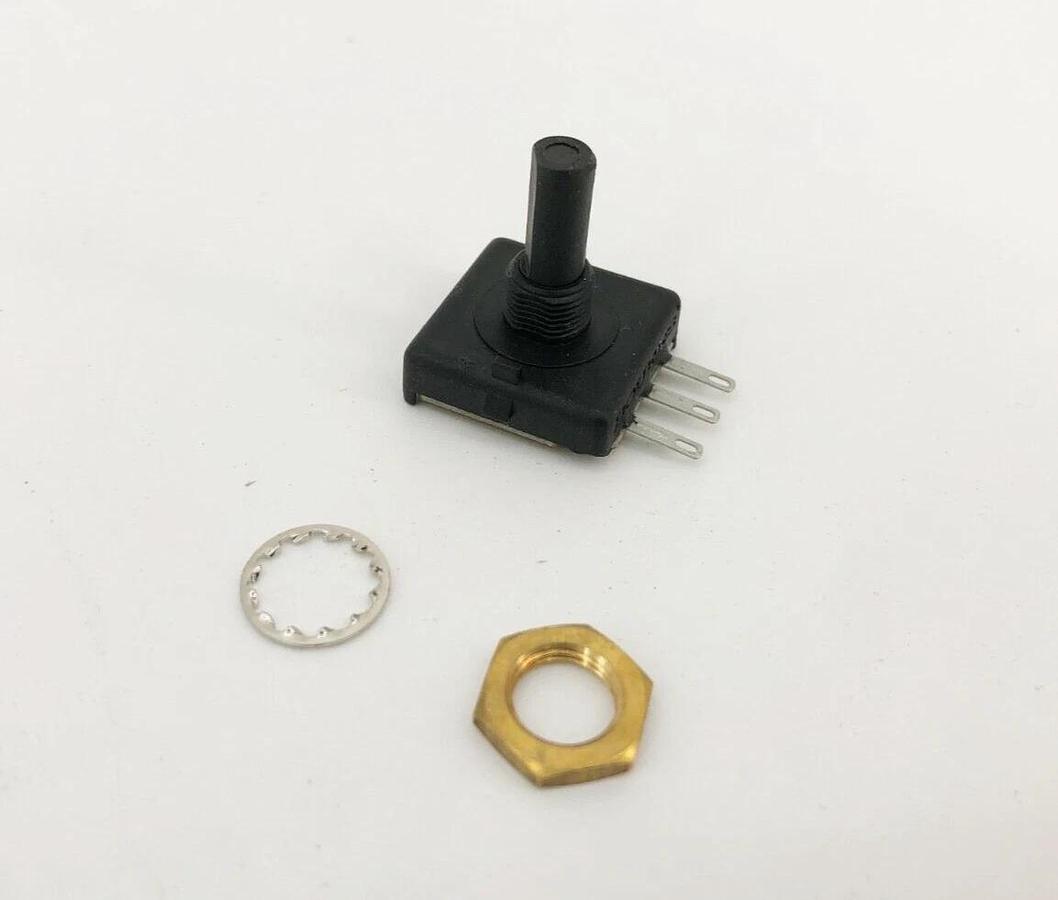 Lot of 6 New Bourns PCW1J-C24-CAB103L Potentiometers 10K OHM 3/4 Plastic Linear