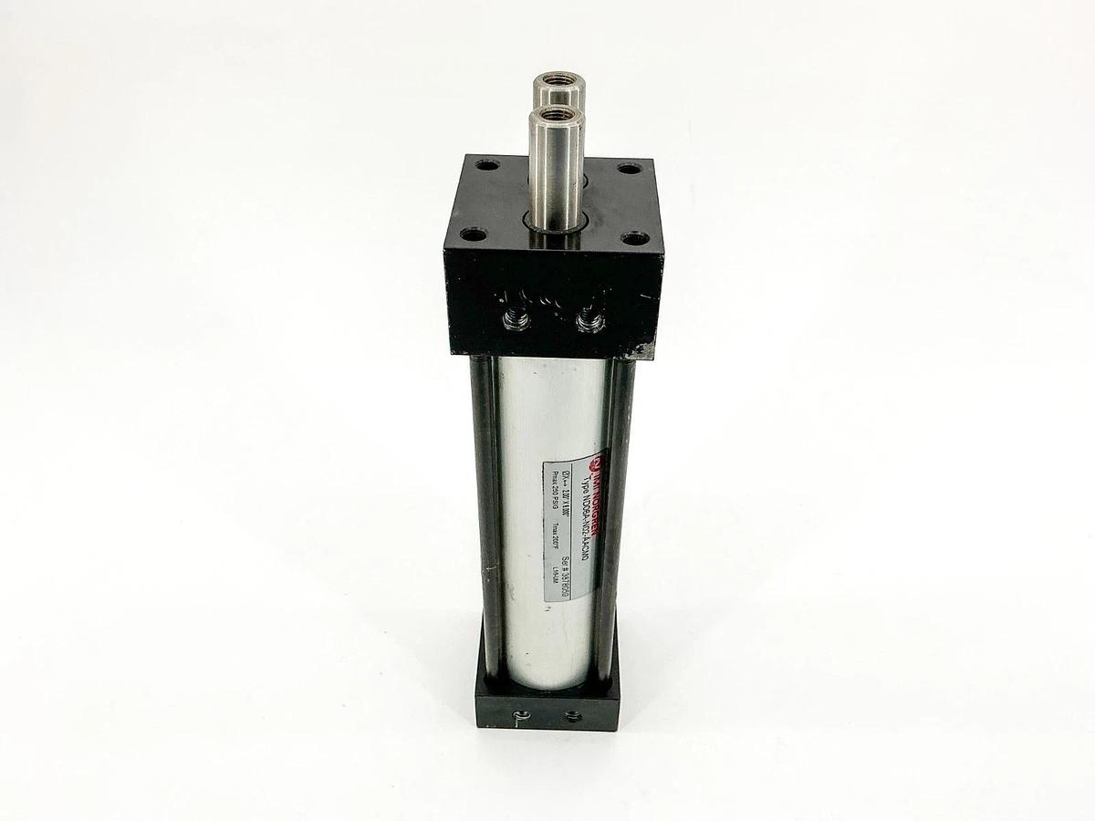 Used IMI Norgren ND06A-N02-AACM0 Pneumatic Cylinder 2" Bore 6" Stroke 250PSIG
