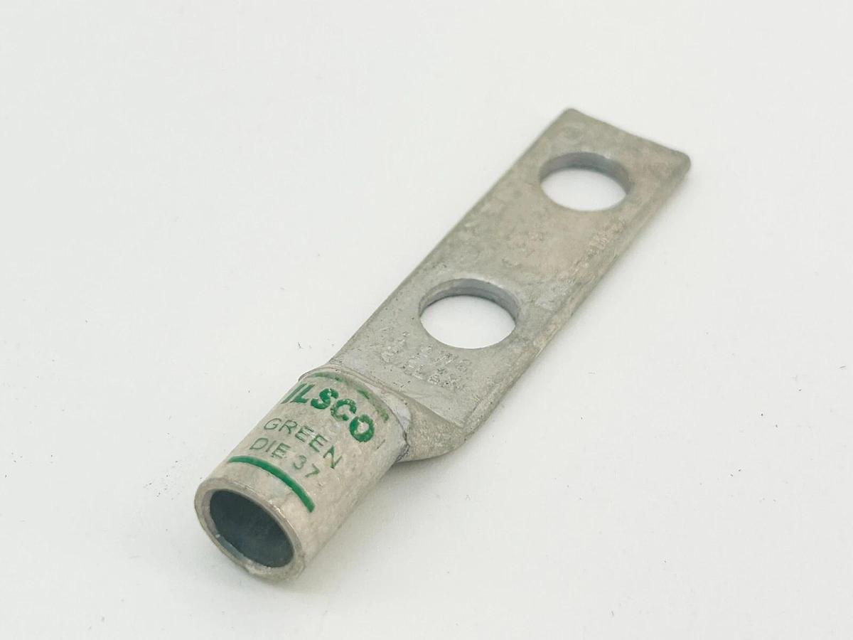 New Lot of 5 Ilsco CSWD-1-3B-1 Copper Compression Lug 1 AWG Short Barrell Die 37