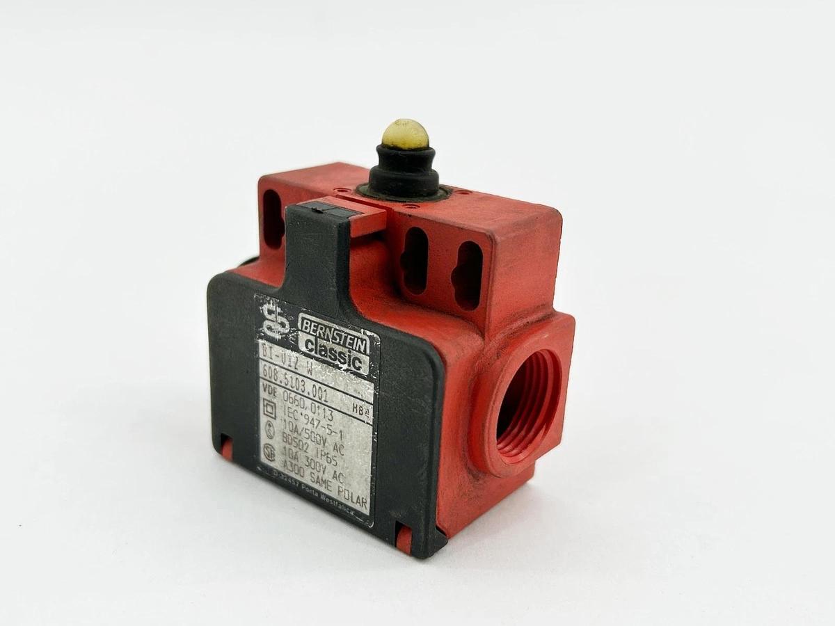 Used Bernstein BI-U1Z-W Limit Switch 10A 500V IP65 608-5103-001