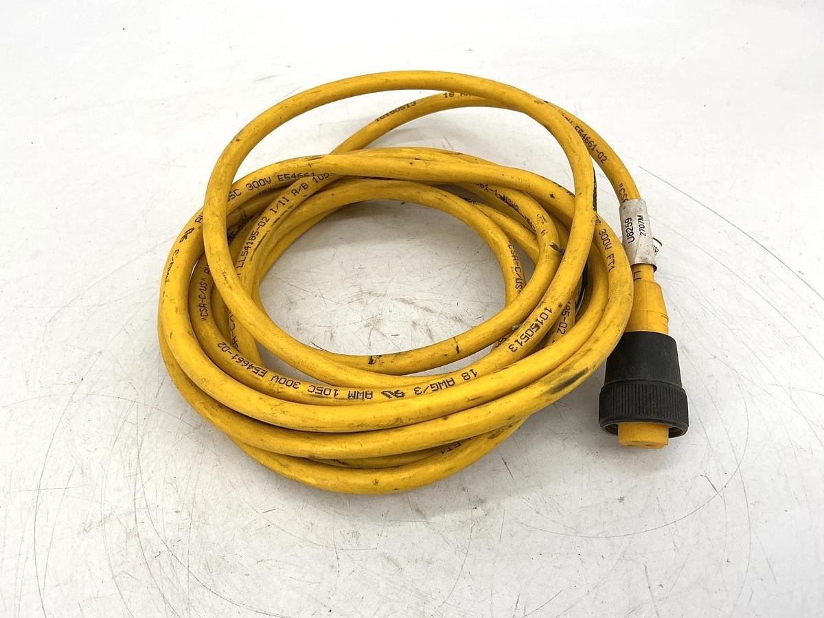 Used Banner Engineering MBCC-312 Cordset Female 3-Pin 3-Wire 25236