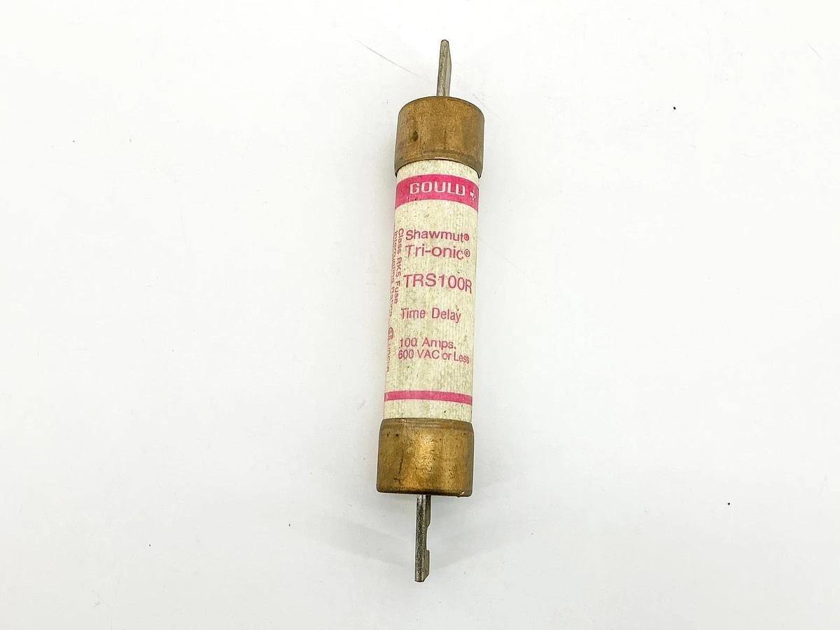 New Gould Shawmut TRS100R Time Delay Fuse 100A 600V Class RK5 - No Box