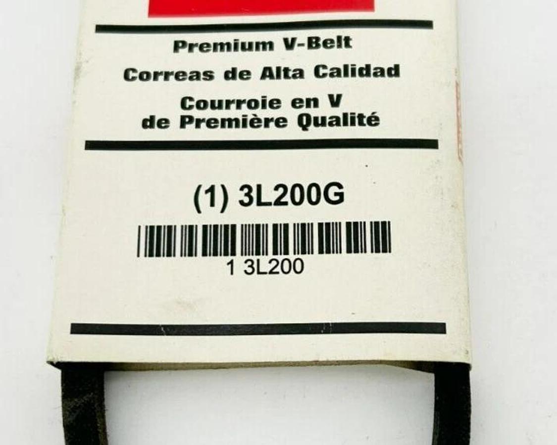 Lot of 3 New Dayton 3L200G Premium V-Belts