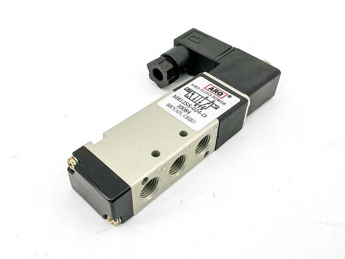New ARO Fluid Power M812SS-024-D Solenoid Valve 24V 3W