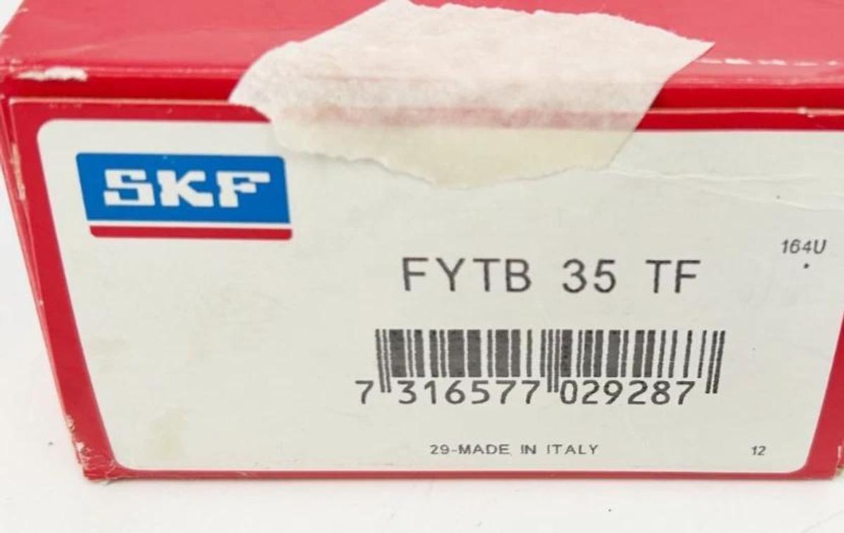 New SKF FYTB-35-TF Two-Bolt Flange Ball Bearing Unit 35mm FYTB35TF