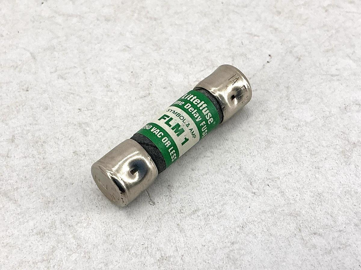 Lot of 3 New Littelfuse FLM-1 Time-Delay Fuse 1A 250V