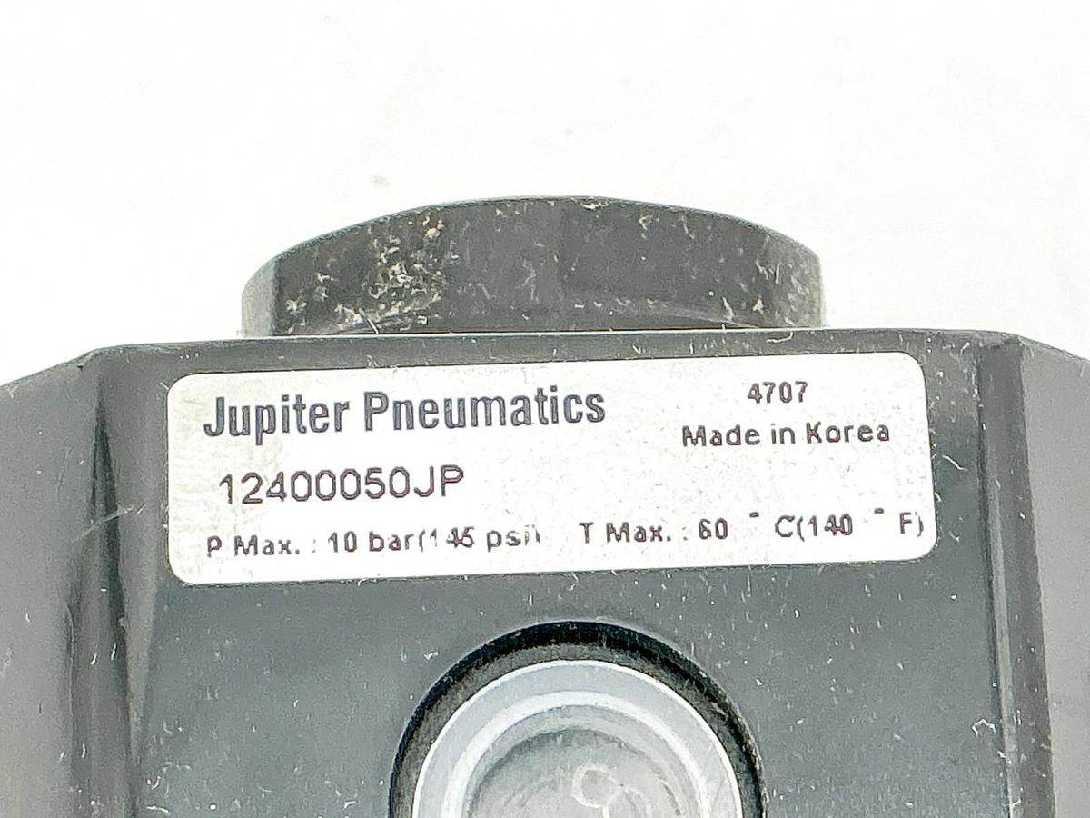 New Jupiter Pneumatics 12400050JP Pressure Regulator 145PSI 1/2" NPT